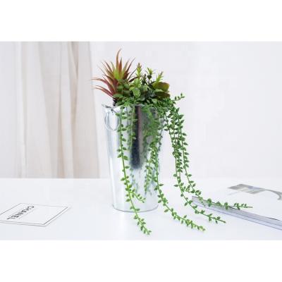 China Indoor Artificial Hanging Succulent Plant For Home Decor for sale