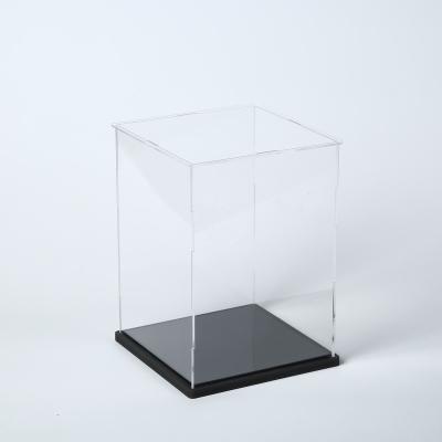 China Hot Selling Acrylic Transparent Wholesale Box Sneaker Box Storage Box Display Acrylic Gift Box 20*20*30cm for sale