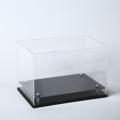 China Wholesale Stepping Up Style Acrylic Display Box Fashionable Upscale Acrylic Box For Display 30*20*20cm for sale