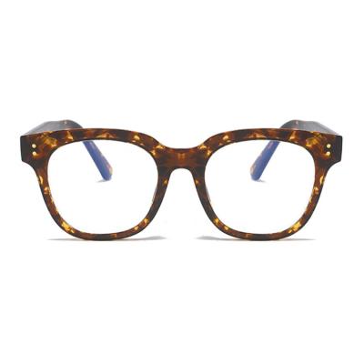 China High End Classic Anti Rust Blue Glasses Man And Women TR Anti Blue Light Frame Glasses for sale