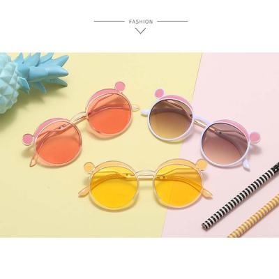 China Fashion sunglasses 2020 cute new design cartoon mouse eyewear kids sunglasses for sale