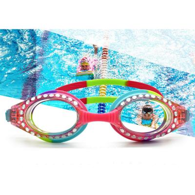 China GLASSES Ready To Ship Soft Silicone Anti Fog Swimming Goggles Material Swimming Goggles For Kids for sale