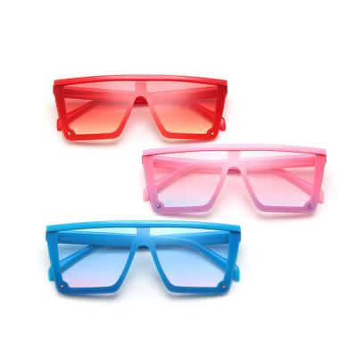 China Fashion sunglasses 2020 one-piece children's sunglasses UV400 fashion children's sunglasses for sale