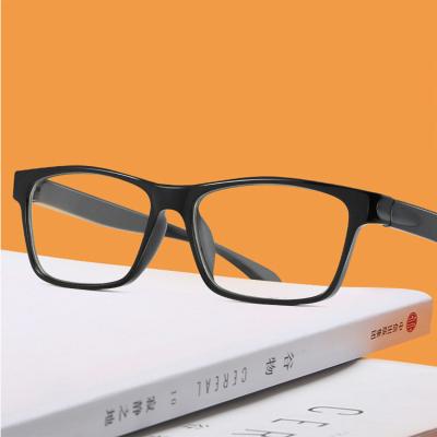 China 2021 Slim Black Plastic Anti Blue Light Reading Glass for sale