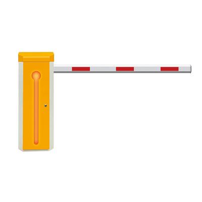 China 1.5 Mm Thickness Cold Sheets Vehicle Access Control 3-6 Meters Rod Vehicle Access Control 3-6 Meters Telescopic Brushless Brushless Parking Boom Barrier Gate for sale