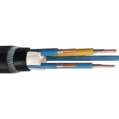 China Power Plant FRC Copper Core XLPE/PE Insulation Steel Wire Armored Low-smoke Zero Halogen Sheath Power Cable for sale