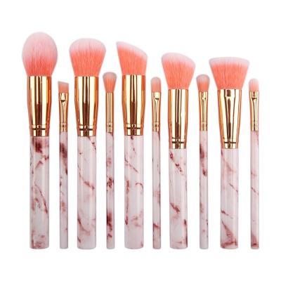 China Synthetic Hair Custom Logo Pink Makeup Brush For Foundation Brush for sale