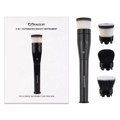 China Rotating makeup brush tending 2020 luxury custom electric rotating belleza makeup brush set beauty makeup brushes kit beauty products for sale