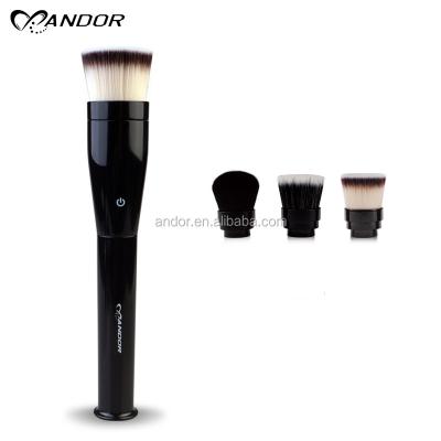 China Raincoat ; magnetic suction installation; 360 Degree Rotating Multifunctional Custom Logo Makeup Brush 3 in 1 Waterproof Electric Makeup Brush Cleaner for sale