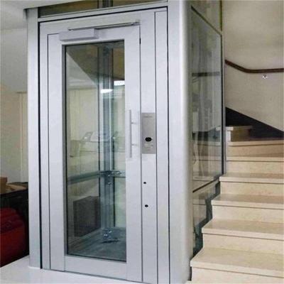 China Modern High Quality Steel Belt 320kg Low Price Modern Villa Elevator Desenk Elevator Villa Lift Indoor Home Elevator in china for sale