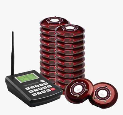 China Restaurant Cafe Hotel Bank Queue Pager Waiter Calling System Wireless Restaurant Pager Radio for sale