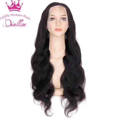 China Body Straight Wavy Wave 13x6 Lace Front Human Hair Wigs Pre Plucked With Baby Hair Brazilian Hair Wig For Black Women for sale