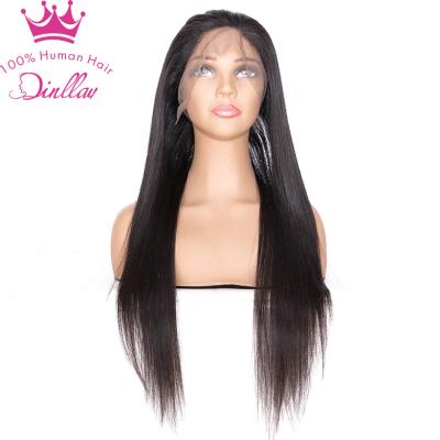 China HD Lace Frontal Hair 360 Swiss Straight Sheer Straight Full Lace Pre Plucked With Baby Hair 360 Lace Frontal Seller for sale