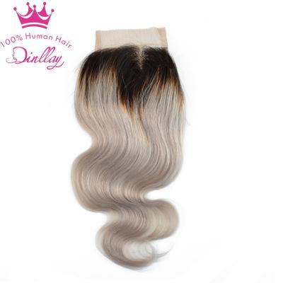 China HD Transparent Straight 4x4 Lace Closure Swiss Hair Pre Plucked With Baby Hair Lace Closure Seller for sale