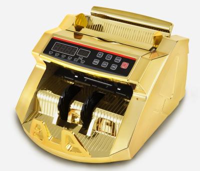 China Hot Selling MG IR UV Detection Money Detector With UV&MG Detection Bill Counter Gold Plated Money Counting Machine for sale