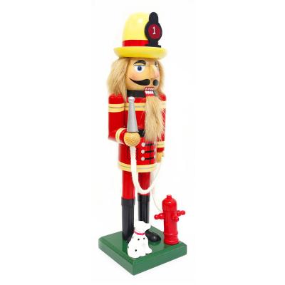 China New Arrival Hand Craft Large Size Durable Unique Hot Selling Popular Nutcracker Christmas Decoration Statue for sale