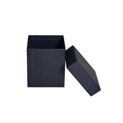 China Customized Customized Black Rigid Perfume Candle Packaging Paper Box for sale