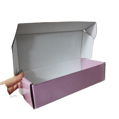 China Wholesale Custom Corrugated Cardboard Apparel Custom Shipping Packaging For Dress Cloth T-shirt Suit Advertisement Gift Box for sale