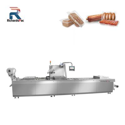 China Food Cheese Vacuum Packing Forming Machine Parmesan Mozzarella Butter Block Thermoforming Packing Machine for sale