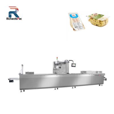 China Long Food ServiceThermoforming MAP Machine Nitrogen Gas Filling Tray Sealer For Fruit for sale