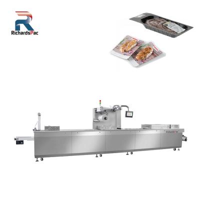 China Long Food Service Thermoforming Vacuum Peel Packaging Machine For Food for sale