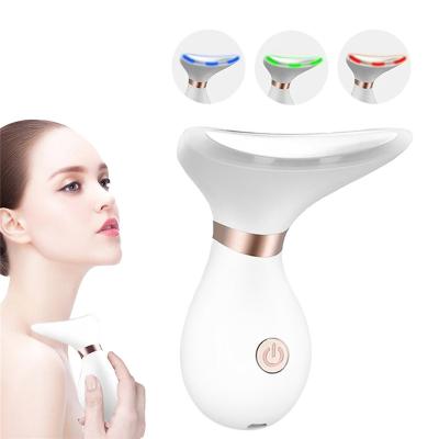 China Wrinkle Success 2021 Portable Photon Remover Amazon LED Facial Device For Skin Neck Massager For Pain Relief Smart Face Wrinkle Remover for sale