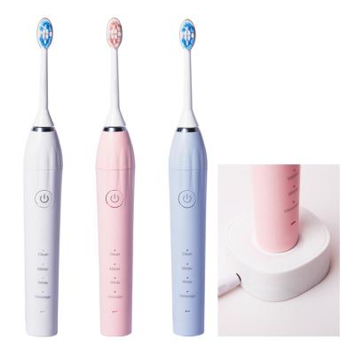 China IPX7 Smart Rechargeable Toothbrush 3 Waterproof Powerful Cleaning Optional Modes Travel Natural Electric Toothbrush for sale