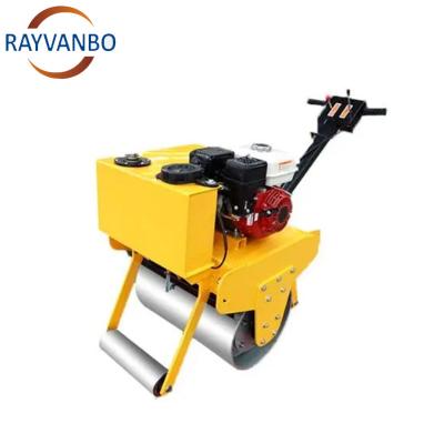 China Building Material Shops China Small Hand Walking Behind Self Propelled Single Drum Diesel Wheeled Road Roller Machine for sale