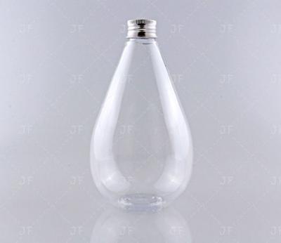 China Kitchen 100ml 500ml Bulb Plastic Drink Bottle For Fruit Juice for sale