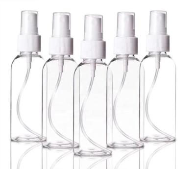 China Outdoor cplastic bottle transparent lotion bottle perfume make up empty spray bottle atomizer for sale