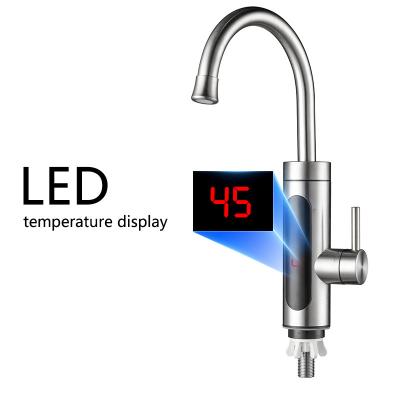 Cina SS304 Taucet elettrico di riscaldamento con display di temperatura a LED per cucina in vendita