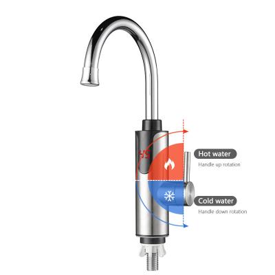 China Instant Water Heater Hot And Cold Mixer Tap For Kitchen Sink for sale