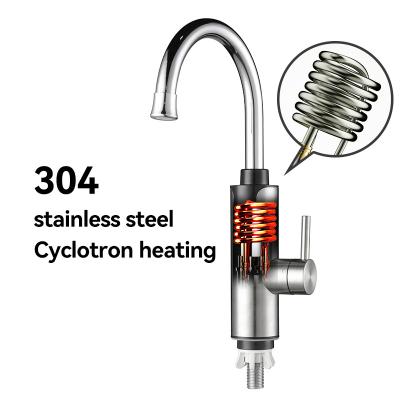 China Energy Saving 304 Stainless Steel Instant Water Heater Tap Kitchen For Kitchen for sale