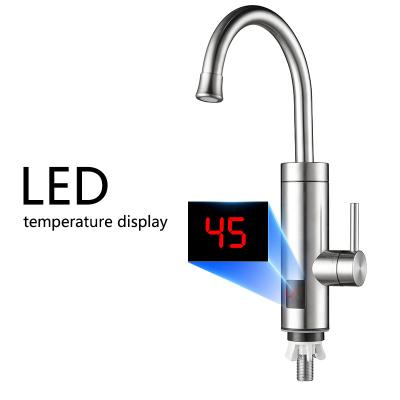 China 304 Stainless Steel Instant Electric Heater Water Faucet Single Handle for sale