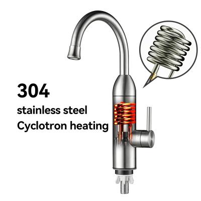 China Instant Hot Water Electric Hot Water Tap Kitchen 304 Stainless Steel for sale