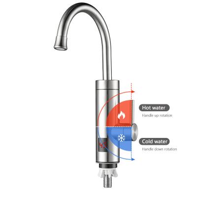 China 3s Fast Heating Electric Instant Hot And Cold Water Taps For Kitchen for sale