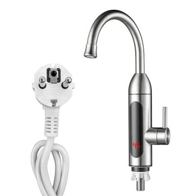 China 220-230V Instant Electric Heating Water Faucet LED Digitale Temperaturanzeige 3300W zu verkaufen