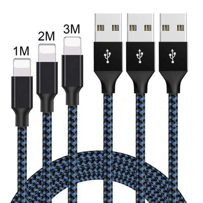 China 8pin Mobile Phone IOS Fast Charging Cord For Apple Lighting To USB Sync Data Cable Charger Cord For iPhone 12 6 6s 7 7s 8 x 11 for sale