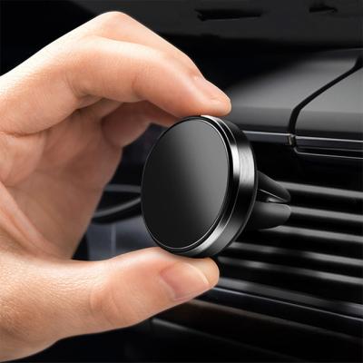 China Adjustable Portable Strong Magnetic Cell Phone Holder Car Air Vent Mount Holder For Phone for sale