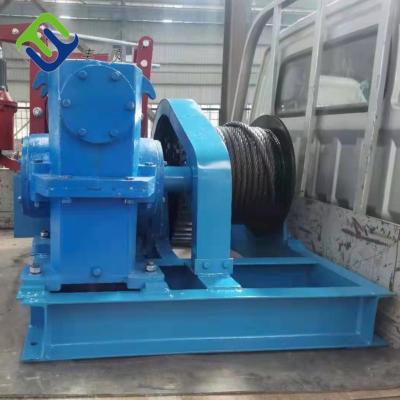 China BOAT Barge Towing Marine Electric Winch Wire Rope Windlass Winch for sale