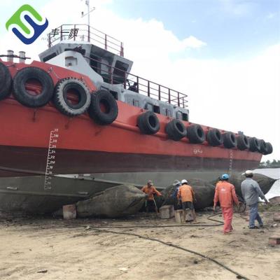 China Boat Launching/Landing Rubber Airbags Launching Marine Airbag For Boat Launching Heavy Lifting Marine Airbag for sale