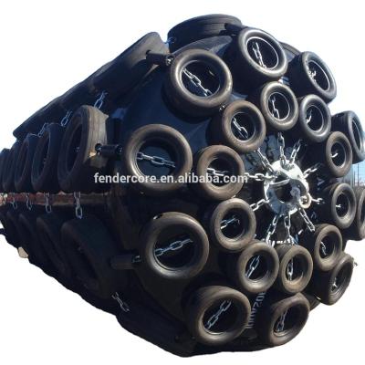 China For boat berthing or docking ISO17357 Pneumatic Rubber Fender Floating Rubber Fender For Boat To Dock for sale