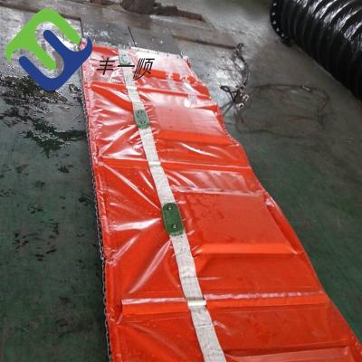 China Water Splash PVC Oil Spill PVC Oil Containment Boom For Oil Spill Control for sale