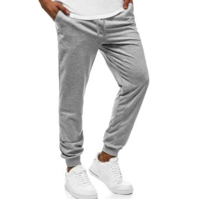 China Anti-wrinkle Professional Factory Custom Made Mens Sweatpants Elastic Waist Solid Color Mens Joggers Joggers Sweatpants for sale