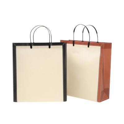 China Disposable Wholesale Portable printed laminated custom shopping pp non woven bag with plastic handle for sale