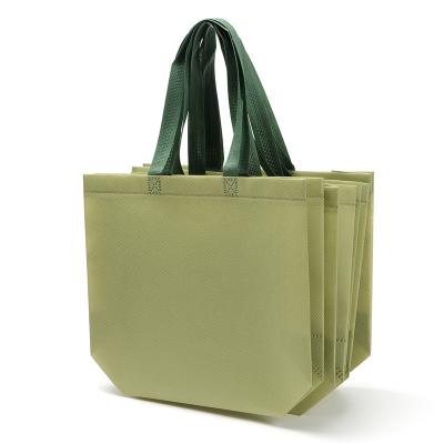 China Recyclable Custom reusable promotional eco women's shopping tote non woven bag for sale