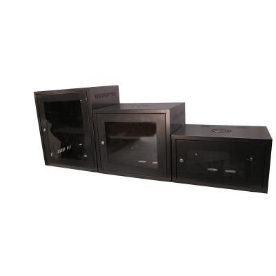 China Wall Mounted Network Cabinet 4u 6U 12U 24U with Customization Accepted for sale