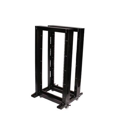 China 600mm* 600mm 42U Double and Single Open Frame Racks for Telecommunication Performance for sale