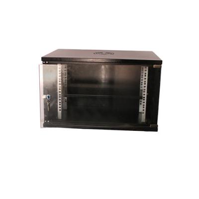 China Stock Wall Mount Computer Cabinet 6U SPCC with Cold Rolled Steel and Two Locking Keys for sale