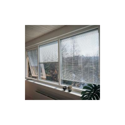 China Modern Minetal Insulated Glass Units Magnetic Blinds Between Glass Shades for sale